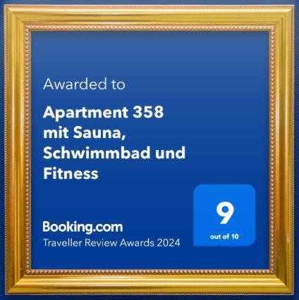 Apartment 358 Mit Sauna, Schwimmbad Und Fitness Шёнвальд Экстерьер фото